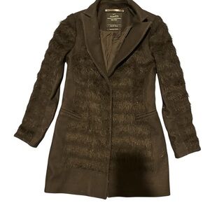 All saints black Women's Coat size 4